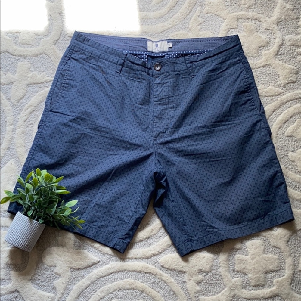BOGO STEEL & JELLY LONDON Blue Shorts Size 36